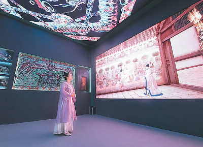 ��ʮ�Ž��й������ڣ������Ļ���ҵ�������׻������ˡ������й�����AIʱ�����Ļ����¡�����չ����һ�������ݡ��˹����ܵȼ���Ӧ���Ļ���ҵ��չ�����ֻ������л���ͳ�Ļ����������ҲΪ�ֳ����ڴ��������ʵĹ�չ���顣   ͼΪһ�����Ŵ�ͳ���εĹ������Ĳ������չ̨�ۿ����ֶػ�չ����   �»������ �� ����