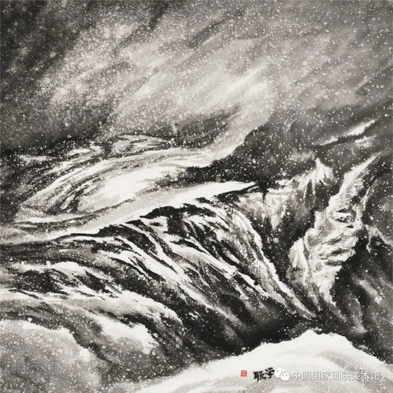 ����ѩ����ϵ��֮һ��70cmx70cm 2015�� ��ѧ�� ��