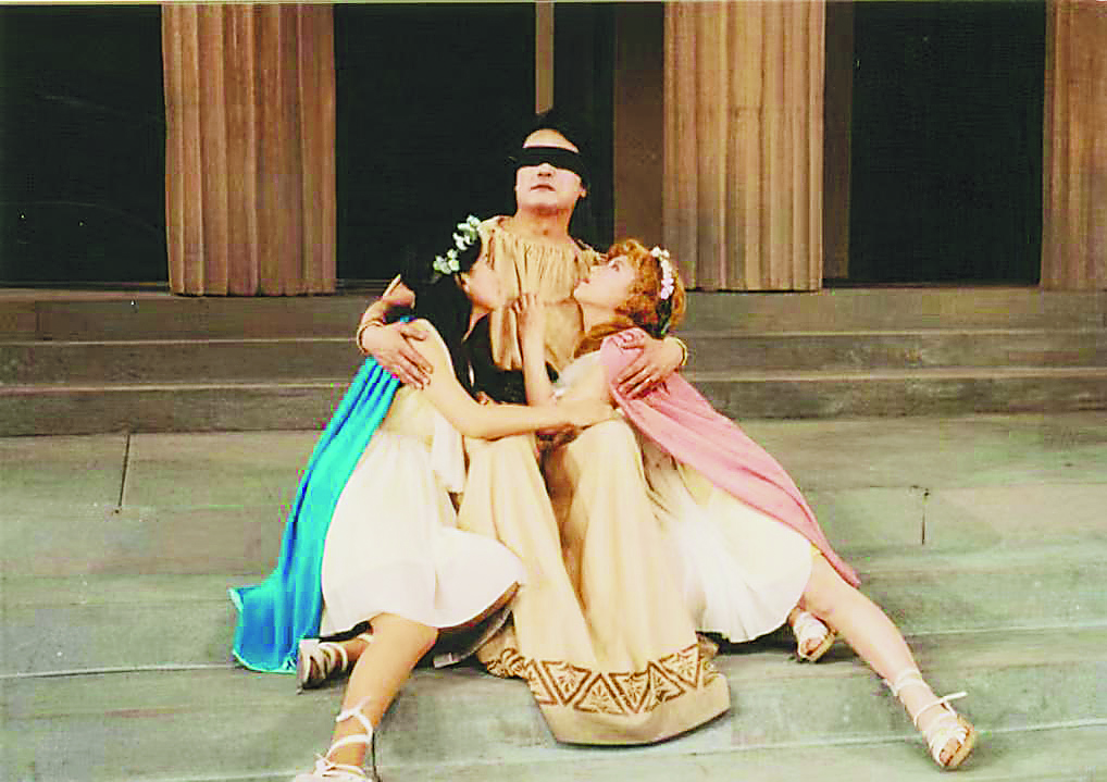 1986年,《俄狄浦斯王》于中央戏剧学院演出