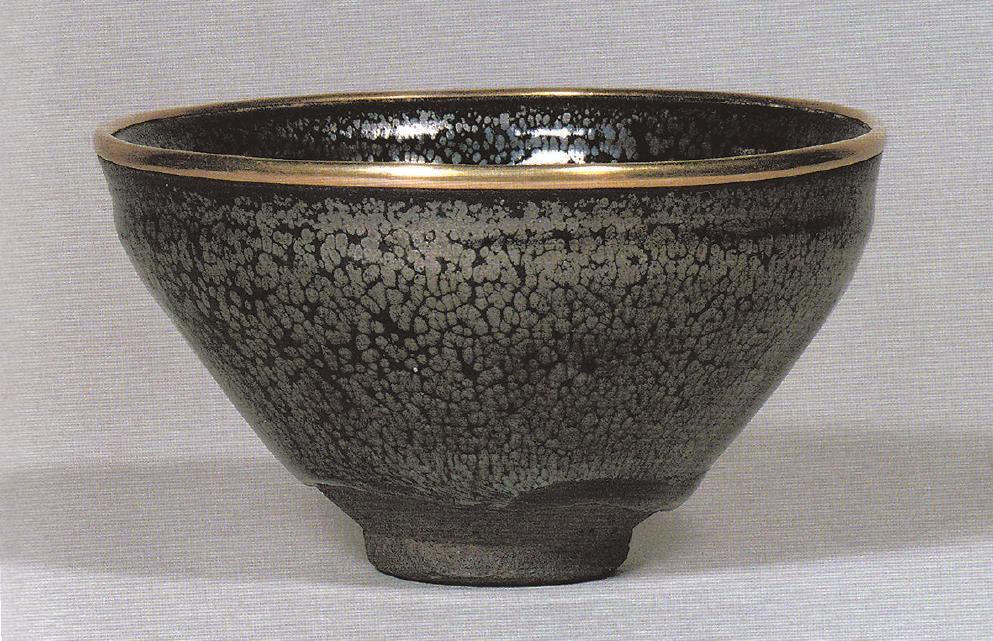 宋油滴天目茶碗,大阪市立东洋陶瓷美术馆藏
