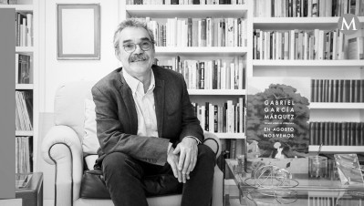 加西亚·马尔克斯的儿子贡萨洛·加西亚·巴尔查最终决定背叛父亲的遗愿,将其手稿《电竞竞猜八月见》付诸出版。亚历杭德拉·卡瓦哈尔摄影,行星出版集团图片